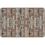 Flagship Carpets Franklin Rectangular Rug, 48in x 72in, Blue