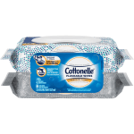 Kimberly-Clark Professional Cottonelle Fresh Care Flushable Wet Wipes, 42 Wipes Per Pouch, Pack Of 2 Pouches