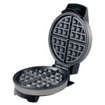 Brentwood Select Belgian Waffle Maker, 4-1/2inH x 8inW x 10inD, Silver