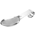 Martha Stewart Spoon And Utensil Rest, 9-3/4in, Silver