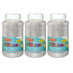 Pacon Spectra Glitter, 1 Lb, Iridescent, Set Of 2 Jars