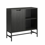 Ameriwood Home Modine 30inH Bookcase, Black