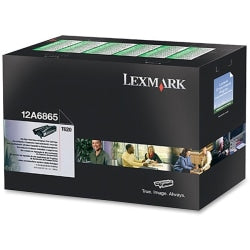 Lexmark 12A6865 High-Yield Return Program Black Toner Cartridge