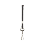 Baumgartens Lanyards, 38in, Black, Pack Of 24