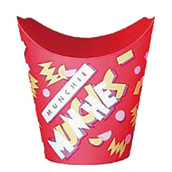 Georgia Pacific Paper Munchie Cups, 2.4 Oz, Red, Case Of 1,000