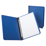 Oxford PressGuard Report Covers With Reinforced Side Hinge, 8 1/2in x 11in, 65% Recycled, Dark Blue