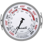 Escali Extra Large Grill Surface Thermometer - 100 deg.F (37.8 deg.C) to 650 deg.F (343.3 deg.C) - Large Display, Easy to Read, Durable - For Food, Cooking, Surface, Searing