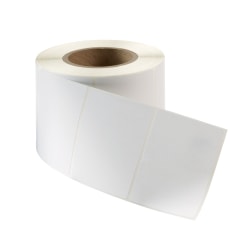 Avery Direct Thermal Labels - Permanent Adhesive - 4in Width x 3in Length - Rectangle - Direct Thermal - White - Paper - 2 / Box