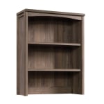 Sauder Costa 32inW Library Hutch, Washed Walnut