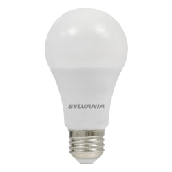 Sylvania A19 Dimmable 800 Lumens LED Bulbs, 9 Watt, 2700 Kelvin/Soft White, Pack Of 6 Bulbs