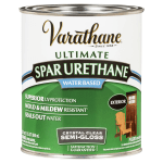 Varathane Ultimate Water-Based Spar Urethane, 32 Oz, Crystal Clear Semi-Gloss, Pack Of 2 Cans