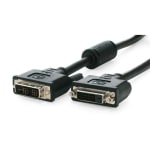 StarTech.com 6 ft DVI-D Single Link Monitor Extension Cable - M/F - Black - 6 Feet - 1920x1200