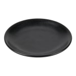 Foundry Round Coupe Plates, 5 1/2in, Black, Pack Of 12 Plates