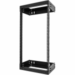 StarTech.com 21U 19in Wall Mount Network Rack - Adjustable Depth 12-20in Open Frame for Server Room /AV/Data/Computer Equipment w/Cage Nuts