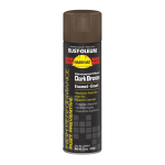 Rust-Oleum Hard Hat High Performance V2100 System Rust Preventive Enamel Hammered Finish Spray Paint, 15 Oz, Metal Dark Bronze, Case Of 6 Cans