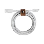 Belkin DuraTek Plus - USB cable - USB-C (M) to USB (M) - 10 ft - white