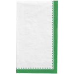 Amscan Premium Buffet Napkins, 7-3/4in x 4-1/2in, Festive Green