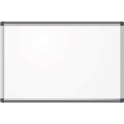 U Brands PINIT Magnetic Dry-Erase Whiteboard, 23in x 35in, Aluminum Frame With Silver Finish