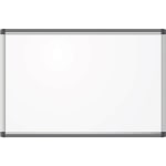 U Brands PINIT Magnetic Dry-Erase Board, 36in X 24in, Silver Aluminum Frame, Actual Size 35in X 23in (2805U00-01)