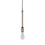 SEI Furniture Debora Slim Pendant Lamp, Antique Bronze