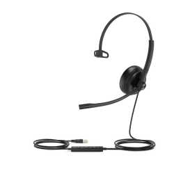 Yealink Mono USB Wired Headset, Black, YEA-UH34-MONO-USBC