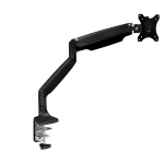 Mount-It! MI-1771B Single Monitor Desk Arm Mount, 19inH x 12inW x 4inD, Black