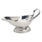 American Metalcraft Stainless Steel Gravy Boats, 5 Oz, Silver, Pack Of 48 Boats