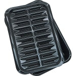 Range Kleen BP106X Griddle - Dishwasher Safe - 13in x 8.50in - Porcelain Body