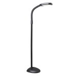 Verilux Smartlight LED Floor Lamp, 63inH, Black