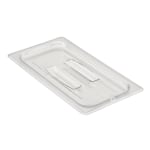 Cambro Camwear GN 1/3 Handled Covers, Clear, Set Of 6 Covers