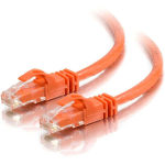 C2G 3ft Cat6 Ethernet Cable - Snagless Unshielded (UTP) - Crossover - Orange - Crossover cable - RJ-45 (M) to RJ-45 (M) - 3 ft - CAT 6 - molded, snagless, stranded - orange