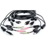 AVOCENT SV 340H Cable - 6ft - 6 ft, Dual Display, HDMI, 1 x USB, 2 x Audio, Standard KVM cable