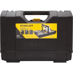 Stanley 3-in-1 Tool Organizer - External Dimensions: 16.8in Length x 9in Width x 12.4in Height - Plastic - Yellow, Black - For Tool, Accessories