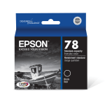 Epson 78 Claria Black Ink Cartridge, T078120