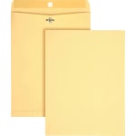 Quality Park 10 x 13 Heavy-Duty Clasp Envelopes - Clasp - #97 - 10in Width x 13in Length - Clasp/Gummed Flap - 100 / Box