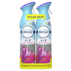 Febreze AIR Fresheners, Spring & Renewal Scent, 8.8 Oz, Pack Of 2