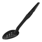 Cambro Perforated Camwear Serving Spoon, 13in, Black