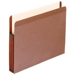 Pendaflex Tyvek Premium Reinforced File Pocket, 3 1/2in Expansion, 9 1/2in x 11 3/4in, Dark Brown, Box Of 10 File Pocket