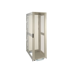 Tripp Lite 42U Rack Enclosure Server Cabinet White w/ Doors & No Sides - Rack cabinet - white - 42U - 19in