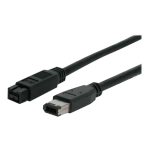 StarTech.com StarTech.com - IEEE 1394 Firewire cable - 6 pin FireWire (M) - 9 pin FireWire 800 (M) - 1.8 m ( IEEE 1394b )