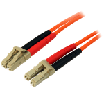 StarTech.com 1m Fiber Optic Cable - Multimode Duplex 50/125 - LSZH - LC/LC - OM2 - LC to LC Fiber Patch Cable