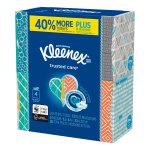 Kleenex Trusted Care Everyday 2-Ply Facial Tissues, White, 70 Tissues Per Box, Case Of 12 Boxes