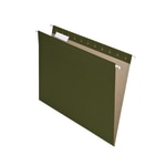 Pendaflex Earthwise Hanging File Folders, Letter Size, 100% Recycled, Green, Pack Of 25 Folders