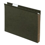 Pendaflex Premium Reinforced Extra-Capacity Hanging File Folders, 1in Expansion, Letter Size, Green, Pack Of 25 Folders