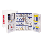 First Aid Only ANSI 2015 SmartCompliance Class A+ First Aid Station, 14inH x 13inW x 4-1/8inD