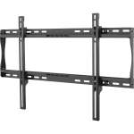 Peerless SmartMount Universal Flat Wall Mount for 39in to 75in Displays - Steel - 175 lb - Black