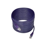 Tripp Lite 25ft Cat5 Cat5e Snagless Molded Patch Cable UTP Purple RJ45 M/M 25ft