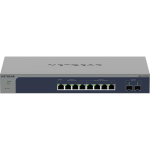 Netgear MS510TXM Ethernet Switch - 8 Ports - Manageable - 3 Layer Supported - Modular - 47 W Power Consumption - Twisted Pair, Optical Fiber - Rack-mountable, Desktop - Lifetime Limited Warranty