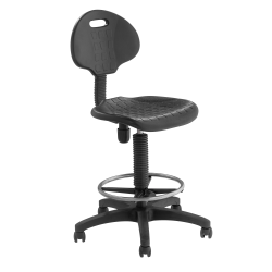 VARI Ergonomic Nylon High-Back Task Chair, Black