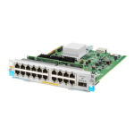 HPE 20-port 10/100/1000BASE-T PoE+ MACsec / 1-port 40GbE QSFP+ v3 zl2 Module - For Data Networking, Optical Network - 20 RJ-45 1000Base-T LAN - Twisted Pair, Optical FiberGigabit Ethernet, 40 Gigabit Ethernet